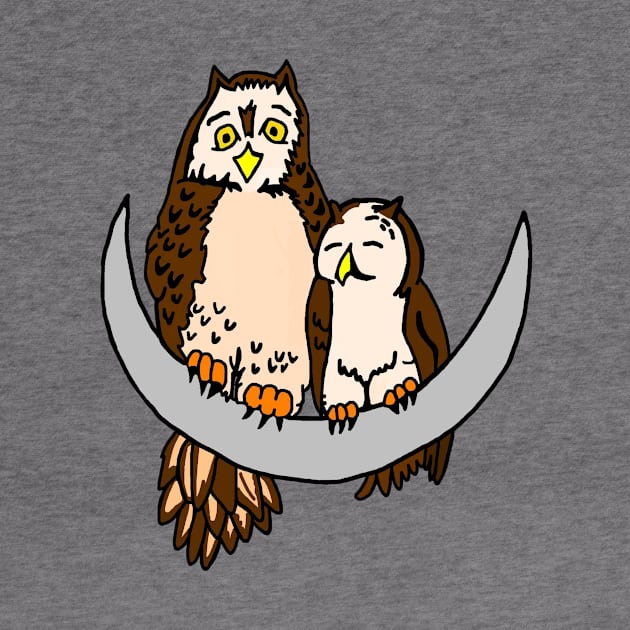 Moon Owls by imphavok